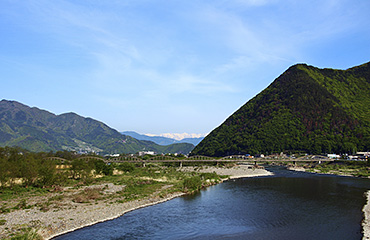 坂城町の風景